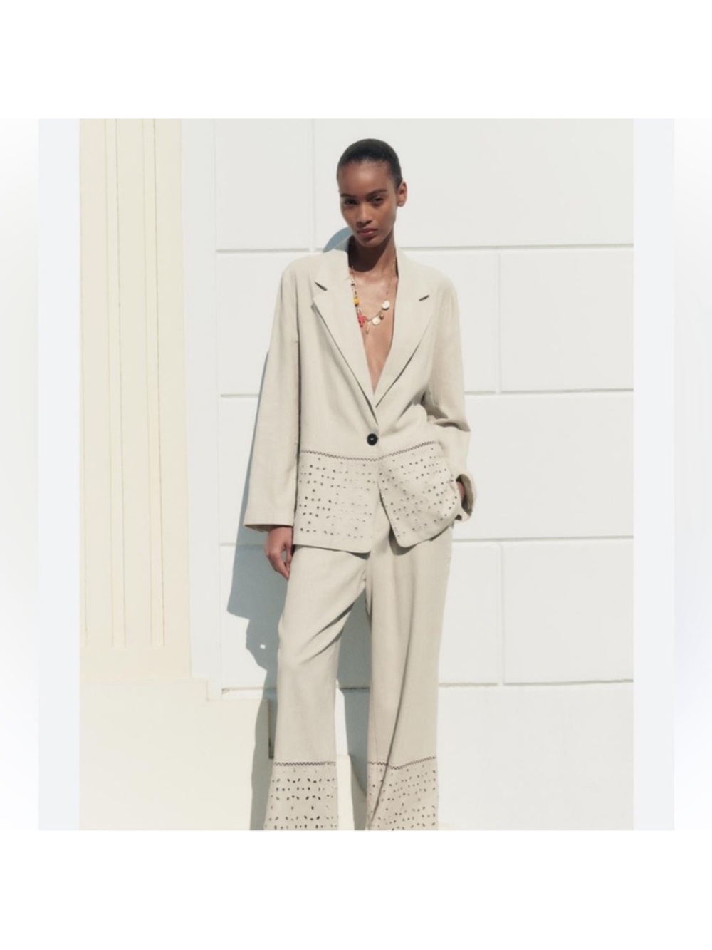 Zara linen jacket